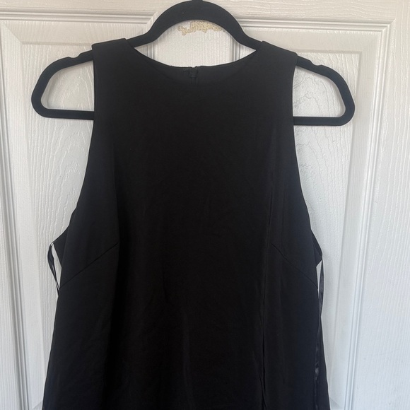 Mac Duggal Black Feather Hem Dress Sz 12 NWT - Picture 5 of 8